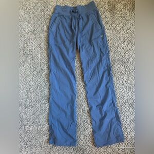 lululemon Dance Studio Slate Blue Pant-Drawstring Ankle & Waist - Women’s 4